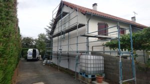 Rénovation de la façade d'une maison par Didier CAZEAUX dans le 86